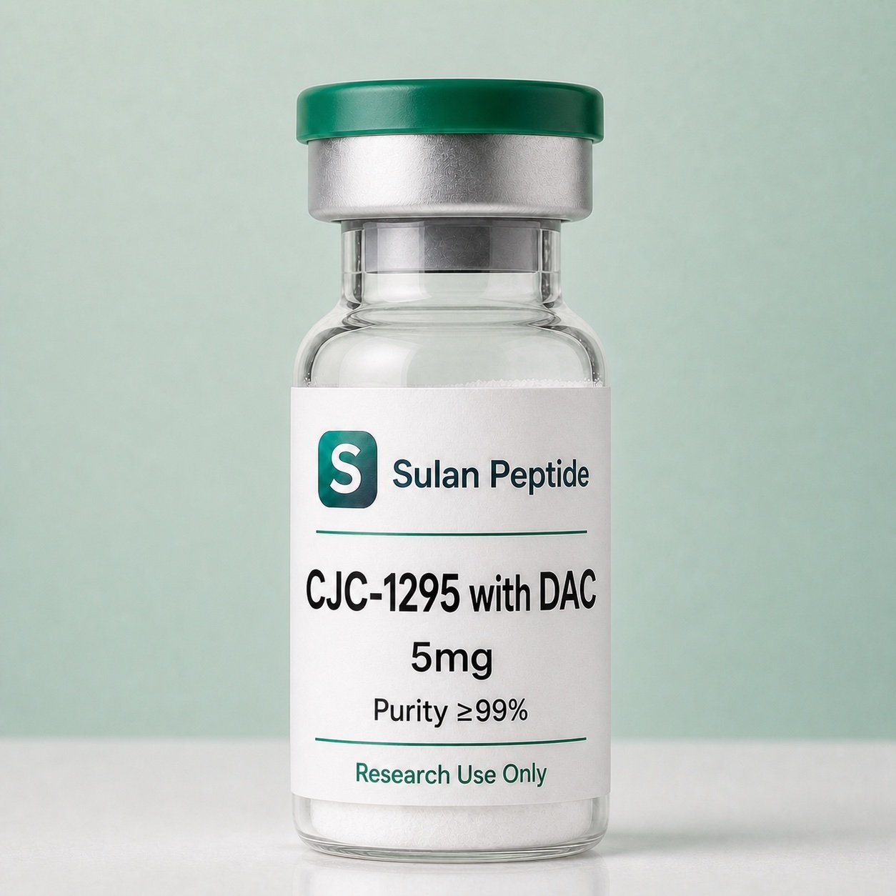 CJC-1295 with DAC research-use peptide vial by Sulan Peptide