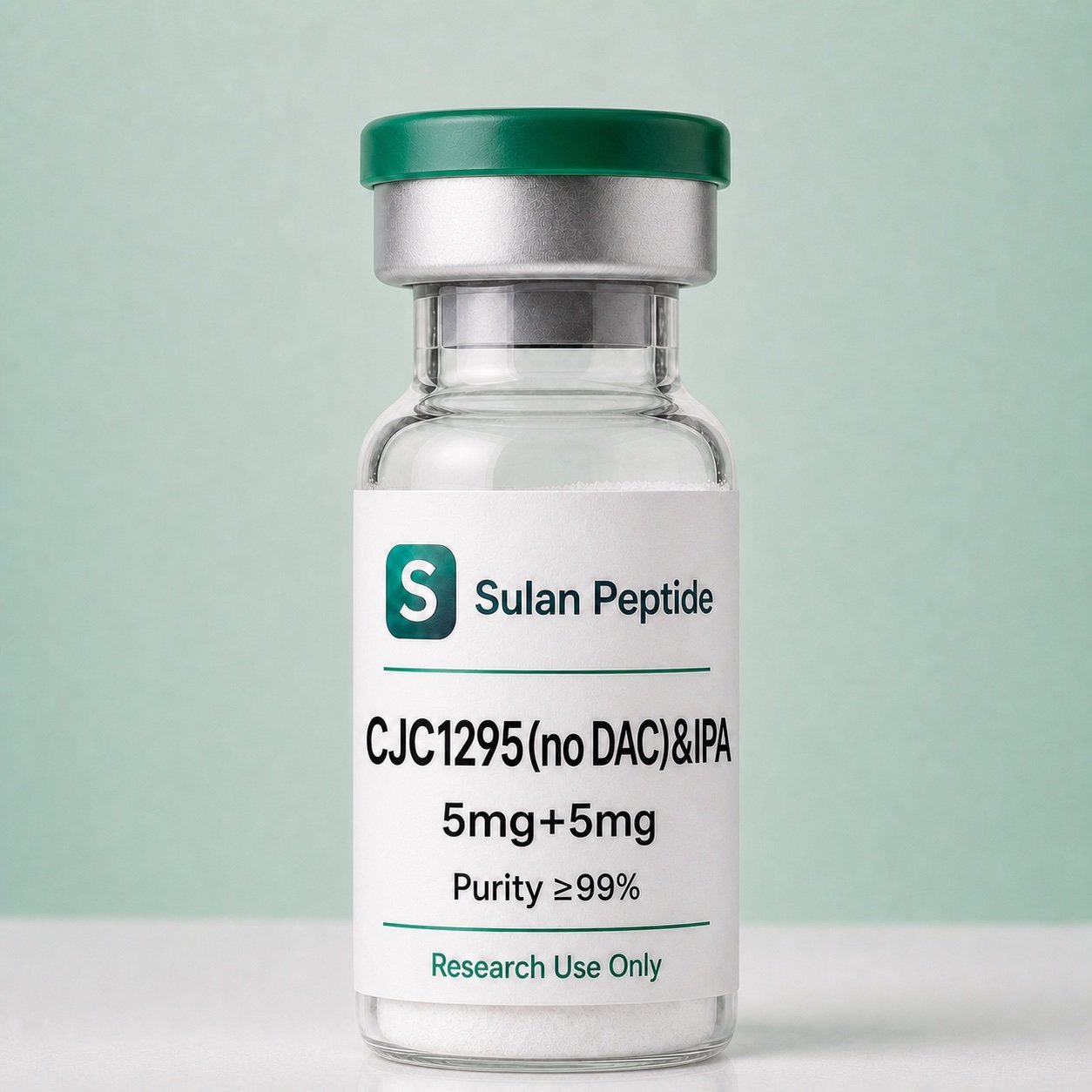 CJC1295(no DAC)&IPA research-use peptide vial by Sulan Peptide