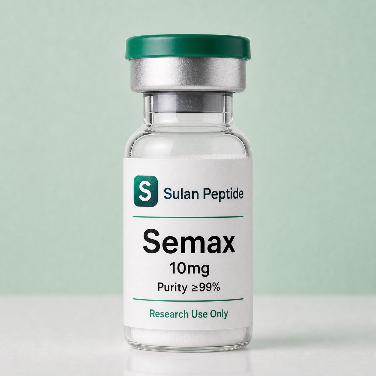 Semax research-use peptide vial by Sulan Peptide